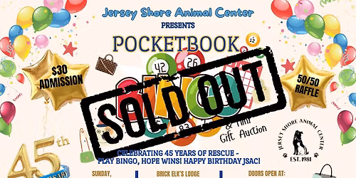Pocketbook Bingo & Mini Gift Auction