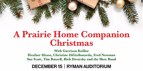 A Prairie Home Companion | Ryman Auditorium
