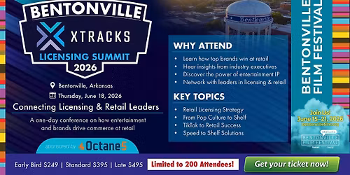 Bentonville X Tracks Licensing Summit