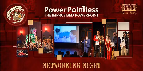 NETWORKING NIGHT: POWERPOINTLESS \u2013 THE IMPROVISED POWERPOINT PRESENTATION