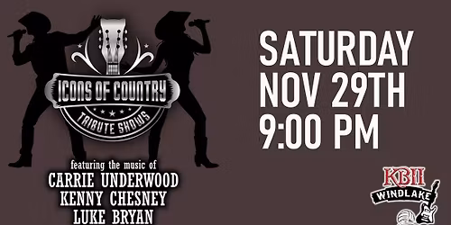 Icons Of Country at Kelly's Bleachers Wind Lake!