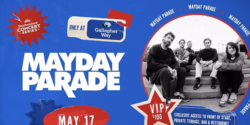 Budweiser Concert Series: Mayday Parade - May 17