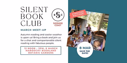 MONTHLY MEET-UP Silent Book Club Sunshine Coast 2026