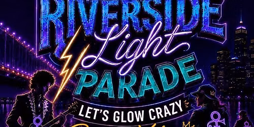 Lit Riderz ride with Riverside Light Parade (Prince tribute ride)
