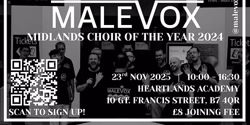 A Cappella Workshop with MaleVox