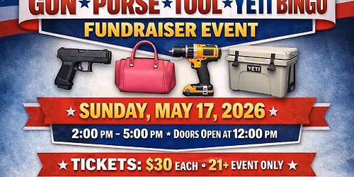 Gun \u2022 Purse \u2022 Tool \u2022 Yeti Bingo 