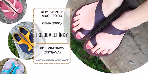 Kurz \u0161it\u00ed bot, Ostrava - Vratimov, polobaler\u00ednky