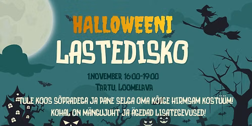 HALLOWEENI Lastedisko: Tule tantsima kui julged!