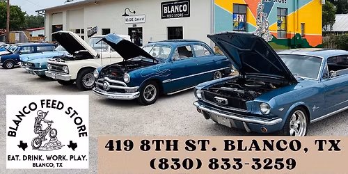 Blanco Cars and Coffee