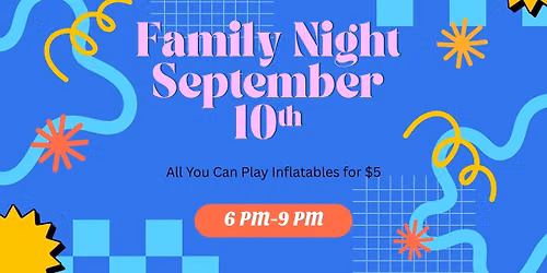 First Ever Grain Valley Fair Family Night with $5 All You Can Play Inflatables