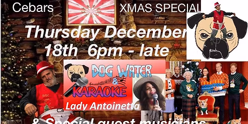 Cebars-Dogwater annual Christmas Party. Lots to Celebrate