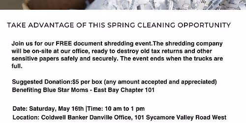 Free Shred Event