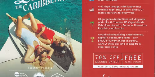 Virgin Upscale Cruise-2026 with Friends!