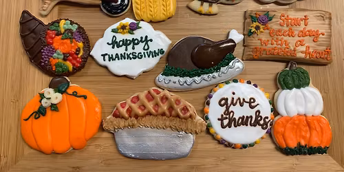 Thanksgiving Cookie Decorating Class