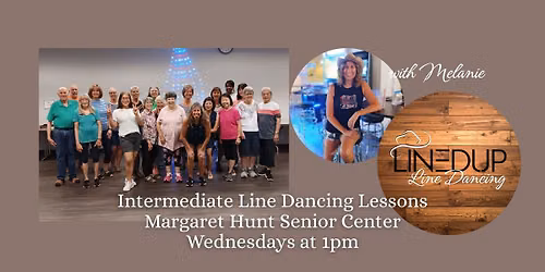 Intermediate Line Dancing Class for ages 55+ - Margaret Hunt Senior Center, Toledo, Ohio