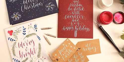 Christmas calligraphy workshop