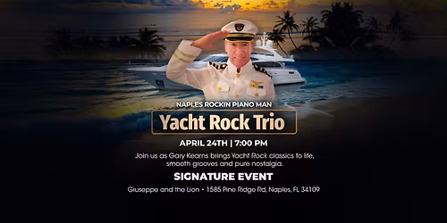 Naples Rockin Piano Man Yacht Rock Trio