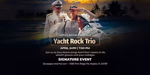 Naples Rockin Piano Man Yacht Rock Trio