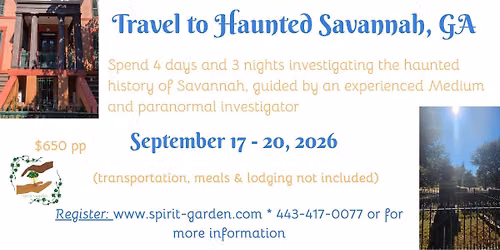 Haunted Savannah