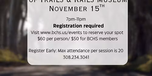 Meet the Spirits Nov 15th