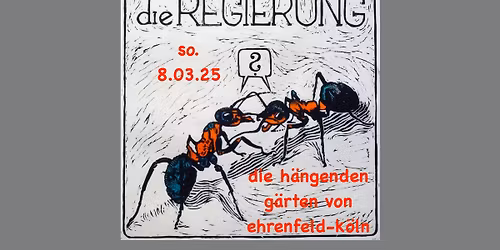 Die Regierung - Sonntags in den G\u00e4rten - K\u00f6ln