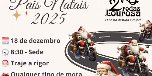 Pai Natal Motard 2025