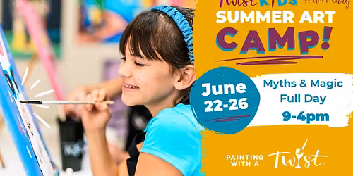 Kid's Summer Art Camp-Myths and Magic! Full Day