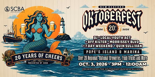 SCBA's 20th Annual New Bedford Oktoberfest 2026