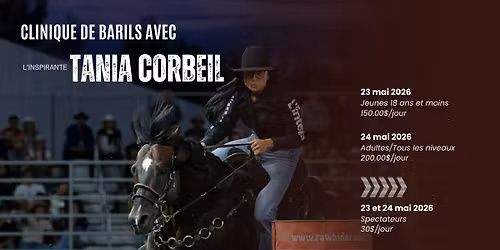 Clinique de barils avec TANIA CORBEIL
