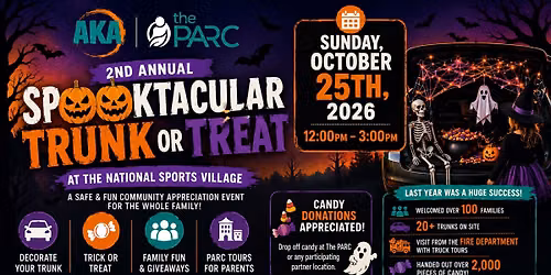 Trunk or Treat at The National Sports Village