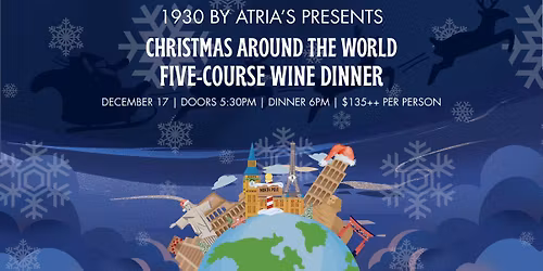 Christmas Around The World: Five-Course Wine Dinner