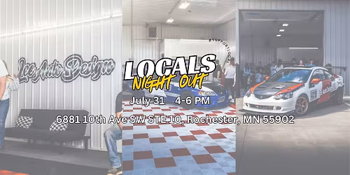 Locals Night Out at Lee Auto Design