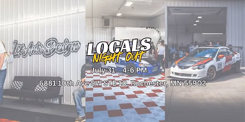 Locals Night Out at Lee Auto Design