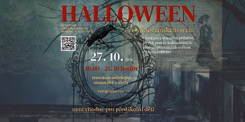 Halloween ve viktori\u00e1nsk\u00e9m stylu