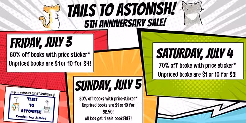 5th Anniversary Sale!
