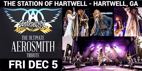 The Ultimate Aerosmith Tribute - Pandora's Box - FRI DEC 5 - DOORS 6PM - SHOW 7:30PM