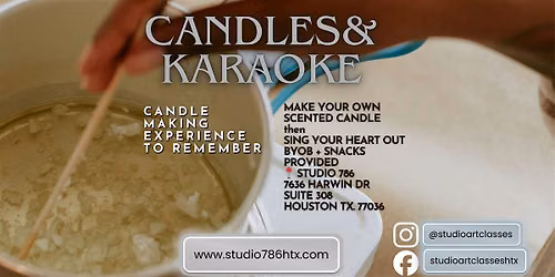 Dessert Candles & Karaoke