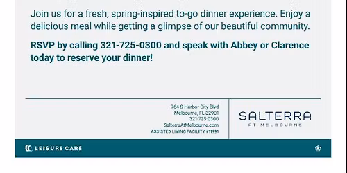 Bites In Bloom To-Go Tour 