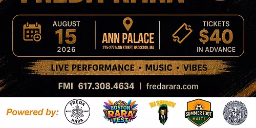 KOUDJAY & FREDA RARA Live at Ann's Palace \u2013 F\u00eate Notre Dame