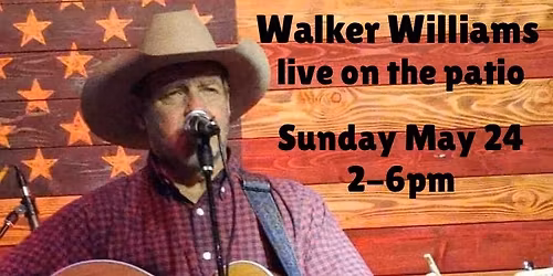Walker Williams on patio at In the Zone!