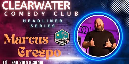 Headliner Marcus Crespo