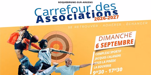 \ud83d\udc68\u200d\ud83d\udc69\u200d\ud83d\udc67\u200d\ud83d\udc66 Carrefour des Associations \ud83c\udfc3