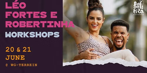 L\u00e9o Fortes e Robertinha workshops - Samba de Gafieira