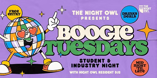 Boogie Tuesdays (Student & Industry Night)