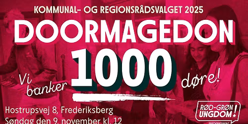 DOORMAGEDON: VI BANKER 1000 D\u00d8RE