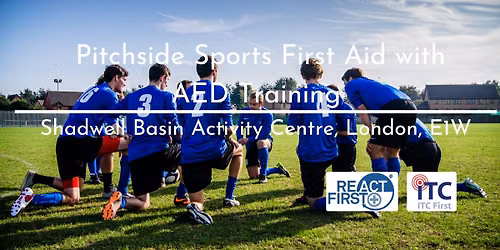 Pitchside Sports First Aid Course with AED Training - 2 days (weekend course)