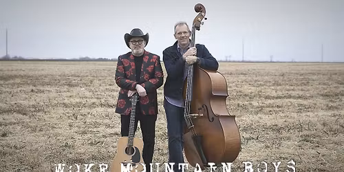 A Benefit Concert for the New American Welcome Center featuring The WOKE MOUNTAIN BOYS.