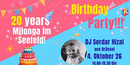 Milonga im Seefeld 20 years anniversary party!!