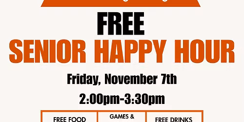 FREE Senior Happy Hour