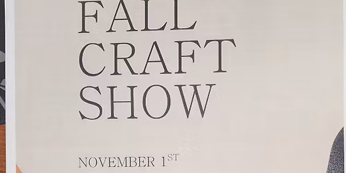 West High Craft Show Vendors Wanted